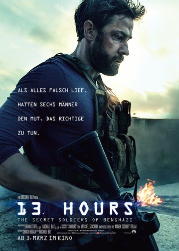 13 Hours - The Secret Soldiers of Benghazi - Poster 1