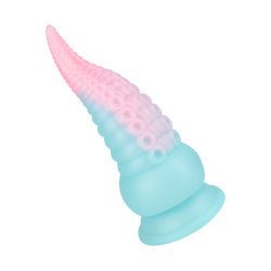 Oktopus-Dildo aus Silikon, 19 cm
