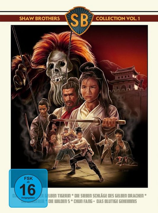 SHAW BROTHERS COLLECTION 1 - 5-Disc BD Mediabook limitiert auf 500 Stück (Blu-ray Disc)