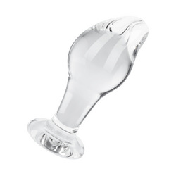 Analdildo mit gebogener Spitze, 10 cm