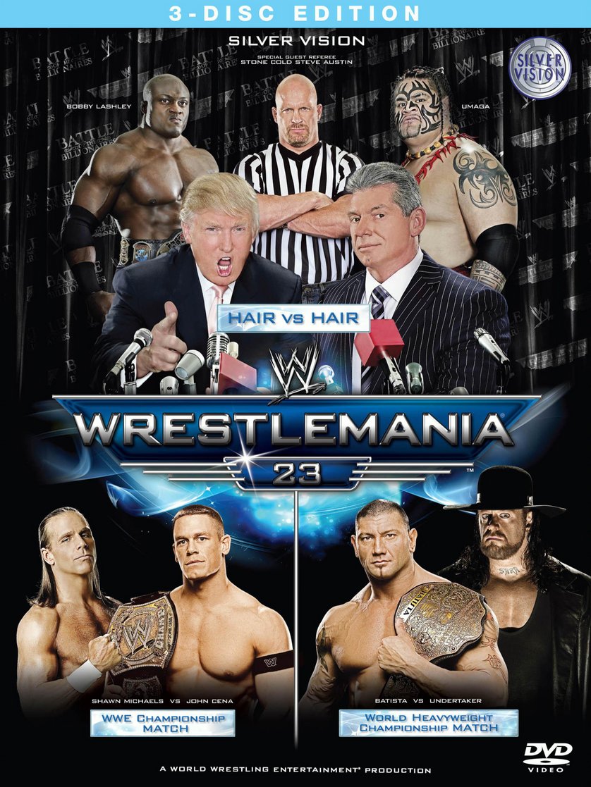 WWE WrestleMania 23 DVD oder Bluray leihen VIDEOBUSTER.de
