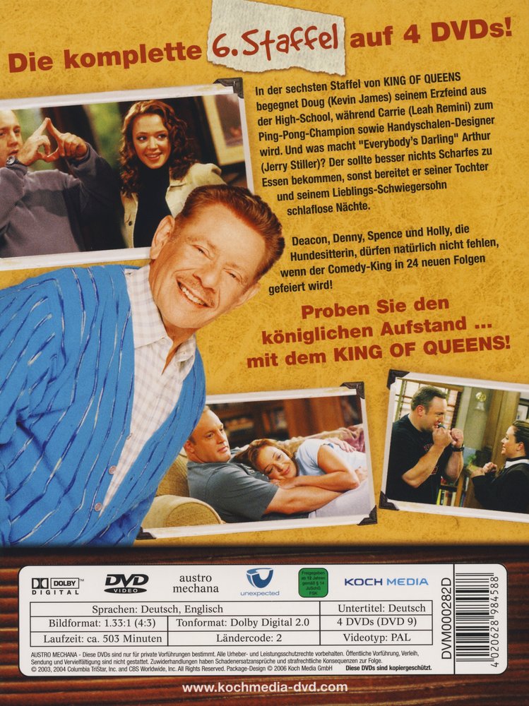 The King of Queens - Staffel 6: DVD oder Blu-ray leihen - VIDEOBUSTER