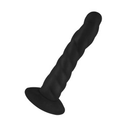 Strap-On-Dildo mit abnehmbaren Saugfuß, 16 cm