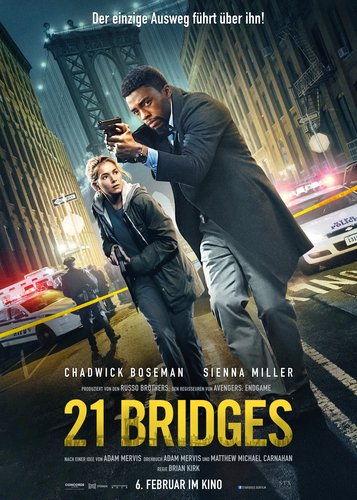 21 Bridges - Poster 1