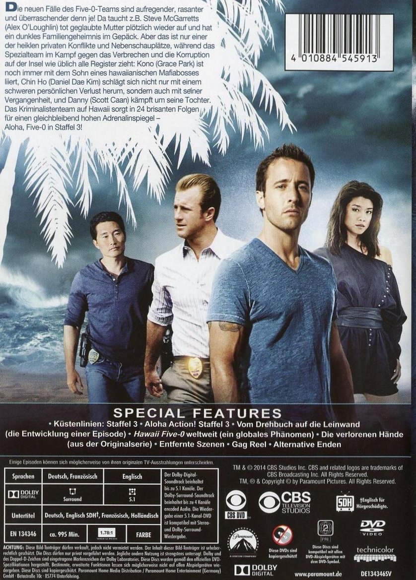 Hawaii Five0 Staffel 3 DVD oder Bluray leihen VIDEOBUSTER.de