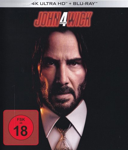 John Wick - Kapitel 4 (4K UHD), gebraucht, ohne Cover