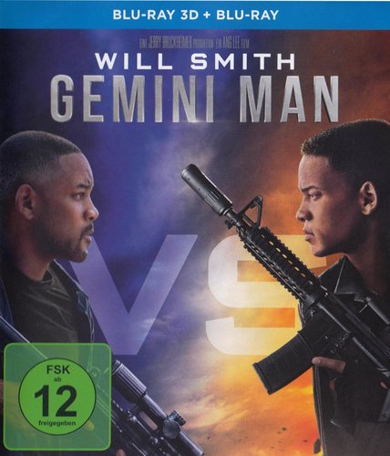 Gemini Man (Blu-ray 3D), gebraucht, ohne Cover