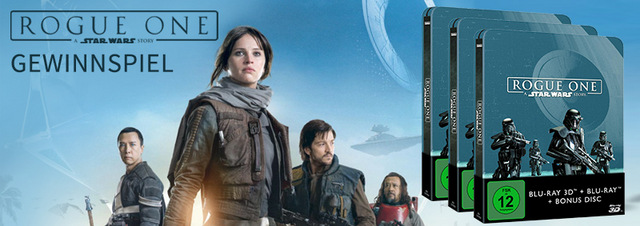 Star Wars ROGUE ONE Gewinnspiel: Möge die Steelbook Limited Edition mit Dir sein