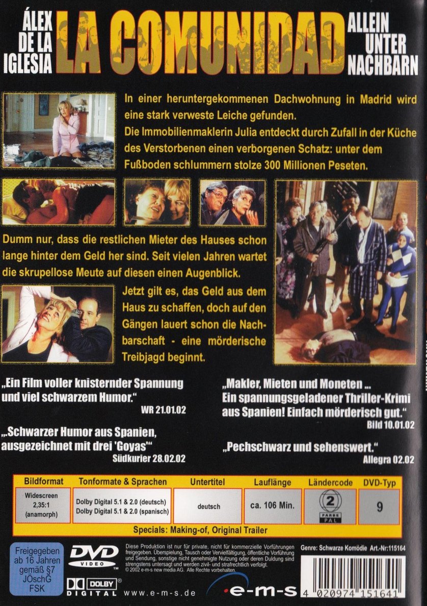 Allein unter Nachbarn DVD oder Bluray leihen VIDEOBUSTER.de