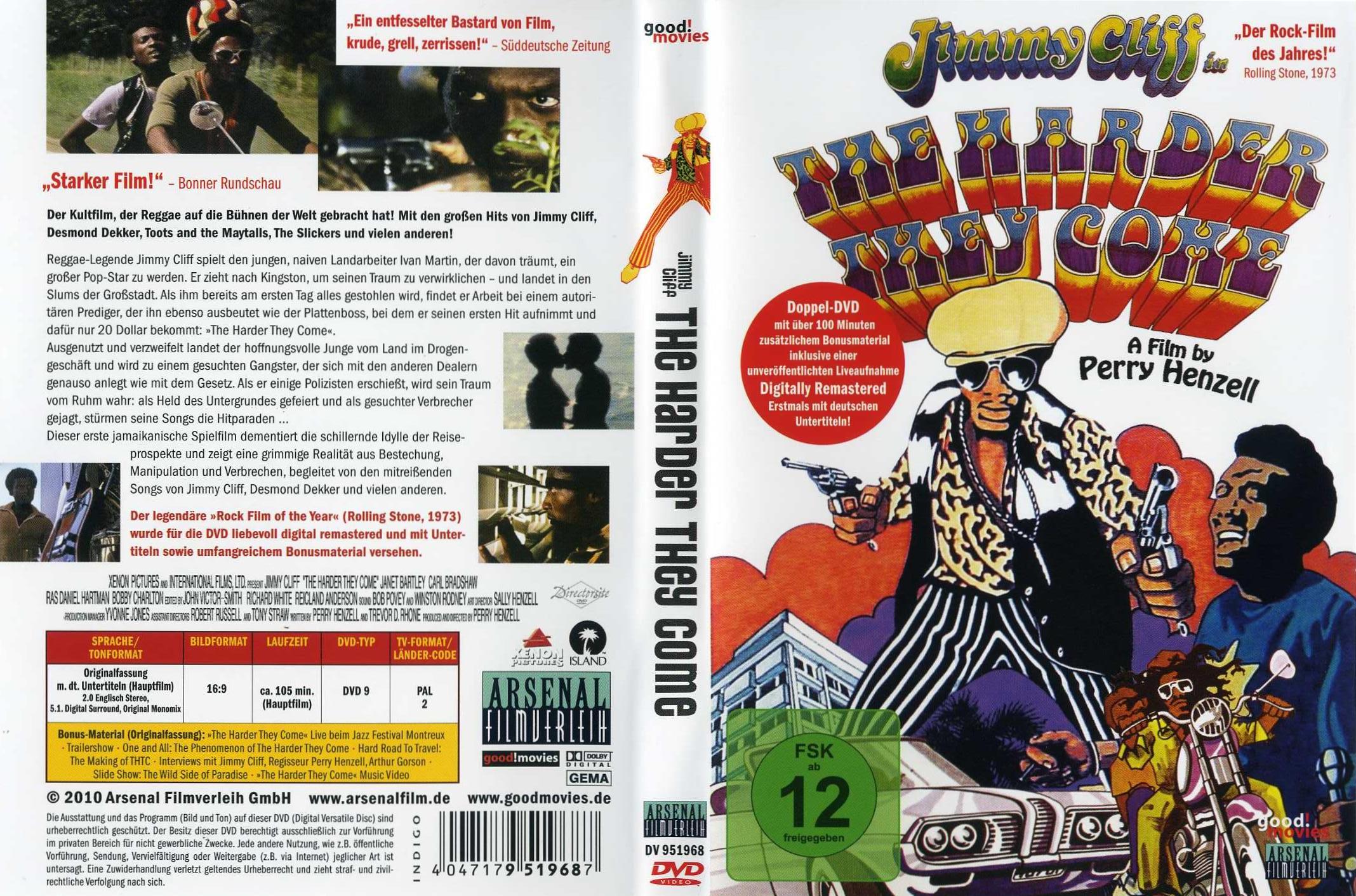 The Harder They Come: Blu-ray, 4K UHD, DVD leihen - VIDEOBUSTER