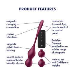 Satisfyer Love Birds Vary, 29   43 g, mit App
