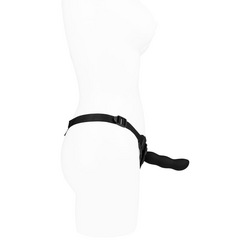 Deluxe Strap-On Dildo mit Harness, 12 cm