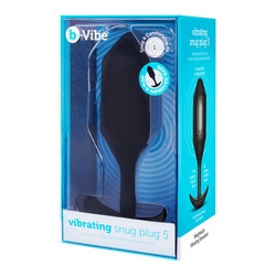 Vibrating Snug Plug 5, 16,4 cm
