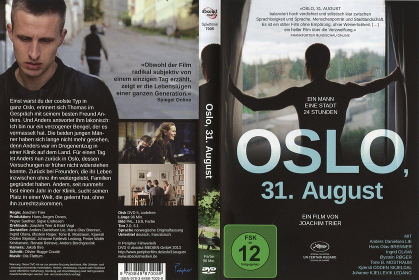 Oslo 31 August Dvd Oder Blu Ray Leihen Videobuster De