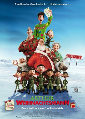 Arthur Weihnachtsmann - Poster 1