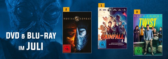 DVD & Blu-ray Charts 07-2021: Sci-Fi-Action-Highlight aus Australien siegt im Juli!