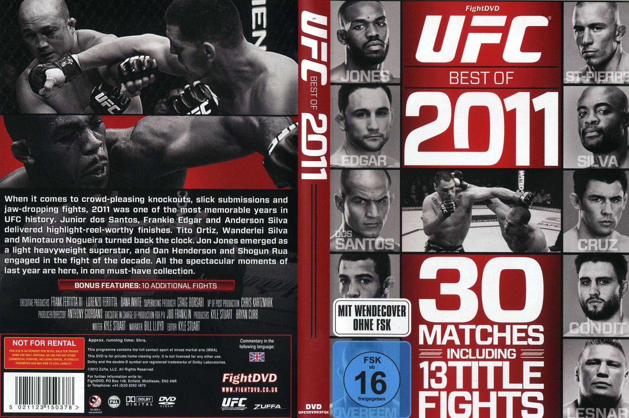 UFC - Best of UFC 2011: Blu-ray, 4K UHD, DVD leihen - VIDEOBUSTER