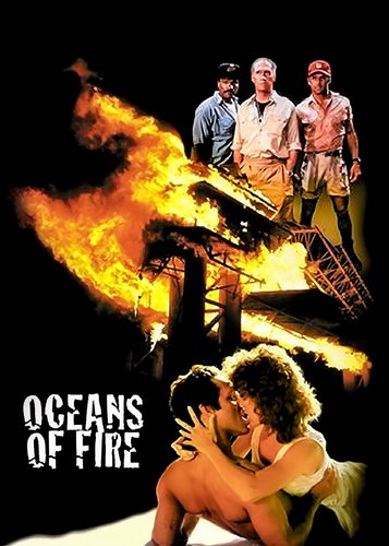Schwarzes Gold - Bohrinsel in Flammen - Poster 3