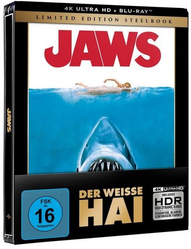 Der weiße Hai - Steelbook (Blu-ray 4K Ultra HD)