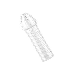 Hülle mit Noppen und Rippen, 15 cm