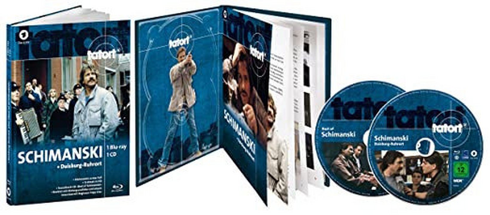 Schimanski - Tatort Duisburg-Ruhrort Mediabook (+ CD) (Neuabtastung in 2K) (Blu-ray Disc)