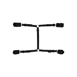 BDSM Bett-Fesselkreuz