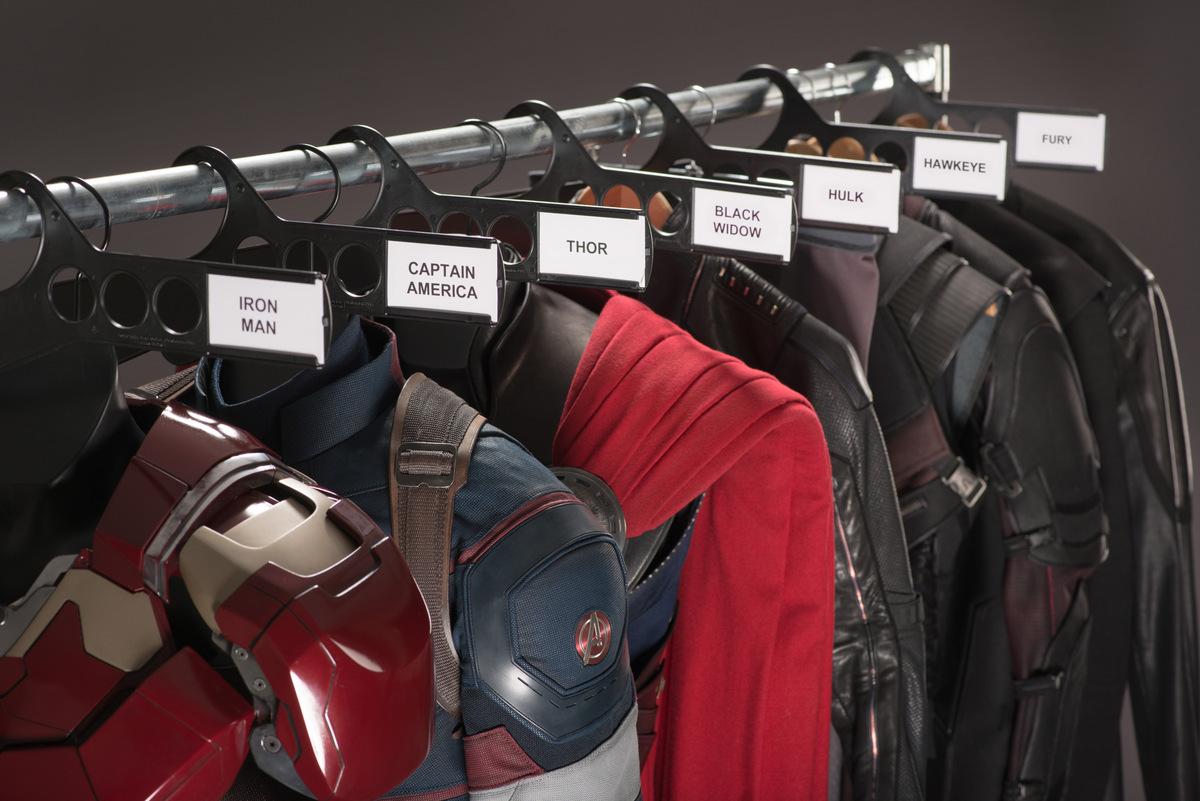 Aus der Kleiderkammer von 'The Avengers 2' (USA 2015) Pressematerial © Walt Disney Studios Motion Pictures Germany
