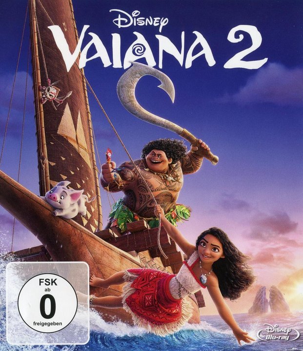Vaiana 2 (Blu-ray), gebraucht