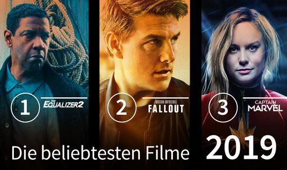 DVD & Blu-ray Film Charts 2019: Die beliebtesten Heimkino Hits im Filmjahr 2019