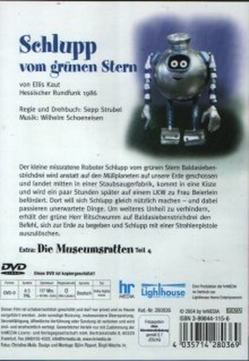 Augsburger Puppenkiste Schlupp Vom Grunen Stern Dvd Oder Blu Ray Leihen Videobuster De