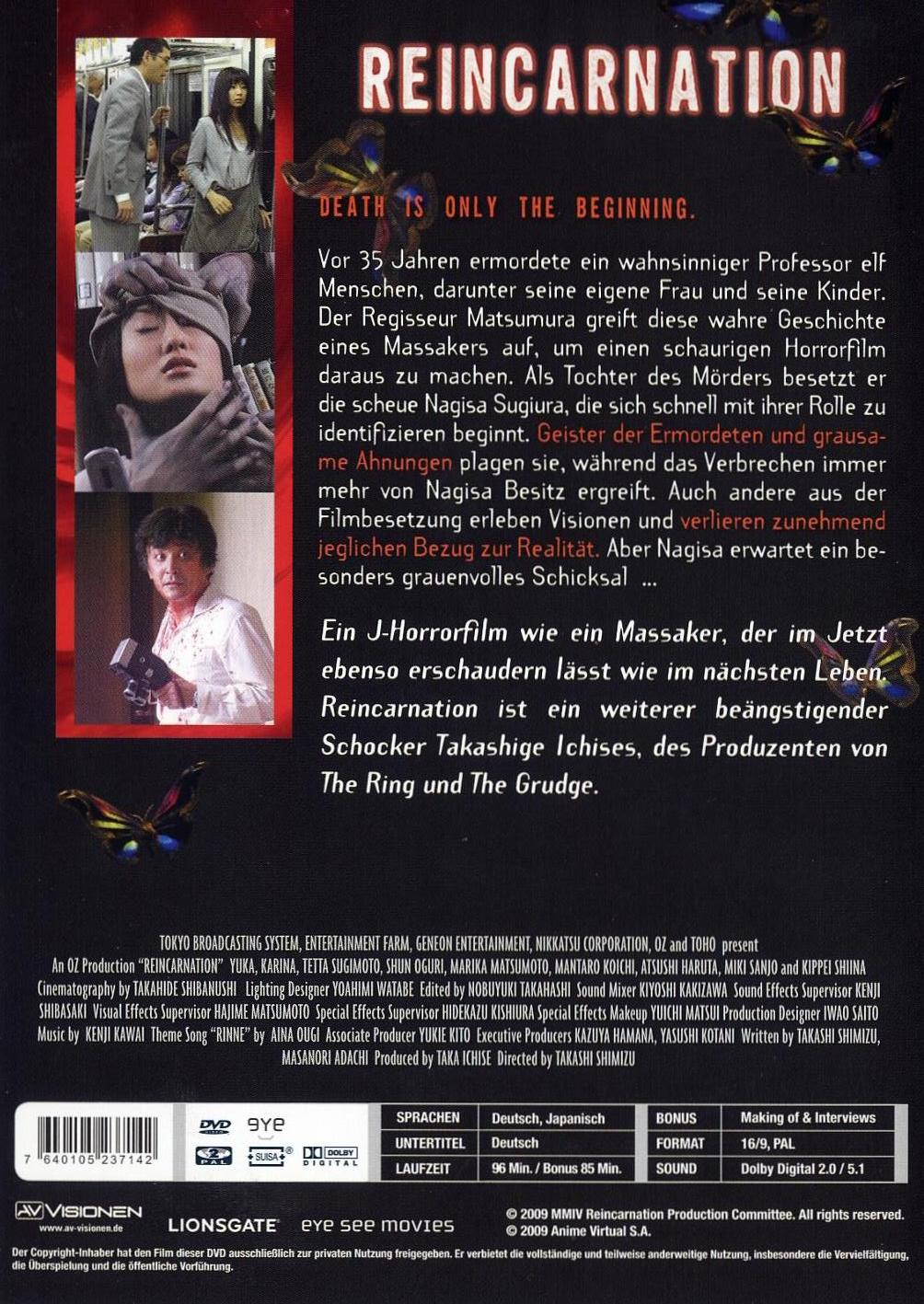 Rinne - Reincarnation: Blu-ray, 4K UHD, DVD leihen - VIDEOBUSTER
