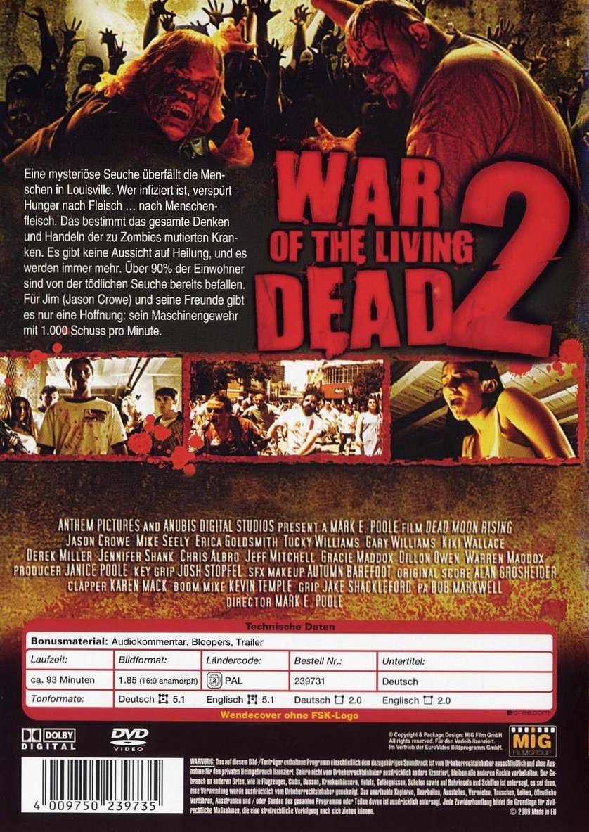 Film War Of The Dead War of the Living Dead 2: DVD oder Blu-ray leihen - VIDEOBUSTER.de