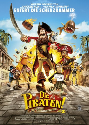 Die Piraten! - Poster 1