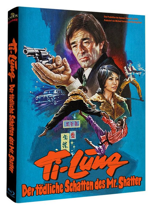 Ti Lung - Der tödliche Schatten des Mr. Shatter - HAMMER EDITION NR. 46 - Mediabook - Cover B - LImited Edition (Blu-ray Disc)