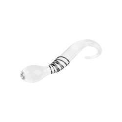 Design Glasdildo, 17 cm
