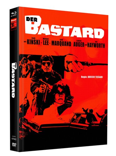 Der Bastard - Mediabook - Cover F - Limited Edition auf 75 Stück - inkl. 28 Seiten Booklet; Poster A4 gefaltet beidseitig bedruckt, 3 PictureCards beidseitig bedruckt; 1 Untersetzer (Blu-ray Disc)
