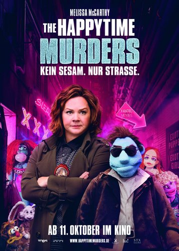 The Happytime Murders - Poster 1