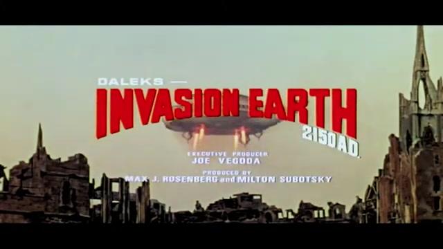 Dr. Who - Die Invasion der Daleks auf der Erde 2150 n. Chr. - Trailer - Englisch - SD