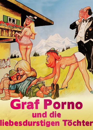 Graf Porno und die liebesdurstigen Töchter - Poster 1