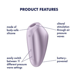 Satisfyer Love Breeze, 10 cm
