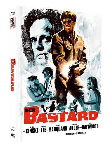 Der Bastard - Mediabook - Cover G - Limited Edition auf 75 Stück - inkl. 28 Seiten Booklet; Poster A4 gefaltet beidseitig bedruckt, 3 PictureCards beidseitig bedruckt; 1 Untersetzer (Blu-ray Disc)