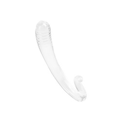 Moderner Glasdildo, 17 cm