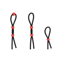 Größenverstellbares Penisring Set, 3 Teile, 1   6,8 cm