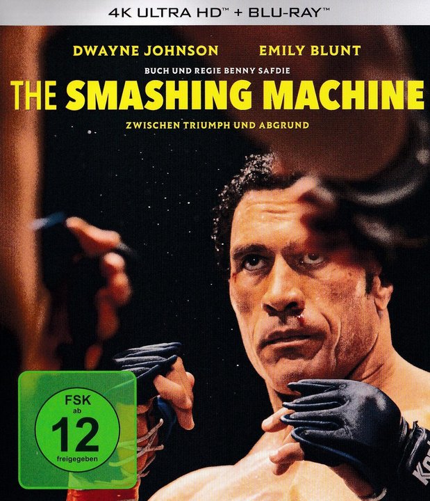 The Smashing Machine (4K UHD), gebraucht, ohne Cover