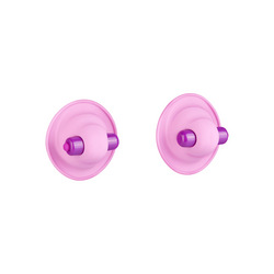 Vibrating Nipple Suck-Hers, 2 Teile