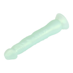 Schimmernder Naturdildo mit Saugfuß, 23 cm