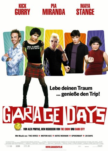Garage Days - Poster 1
