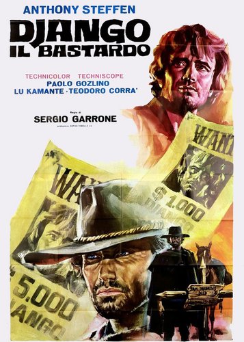 Django der Bastard - Django und die Bande der Bluthunde - Poster 2