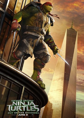 Teenage Mutant Ninja Turtles 2 - Out of the Shadows - Poster 3