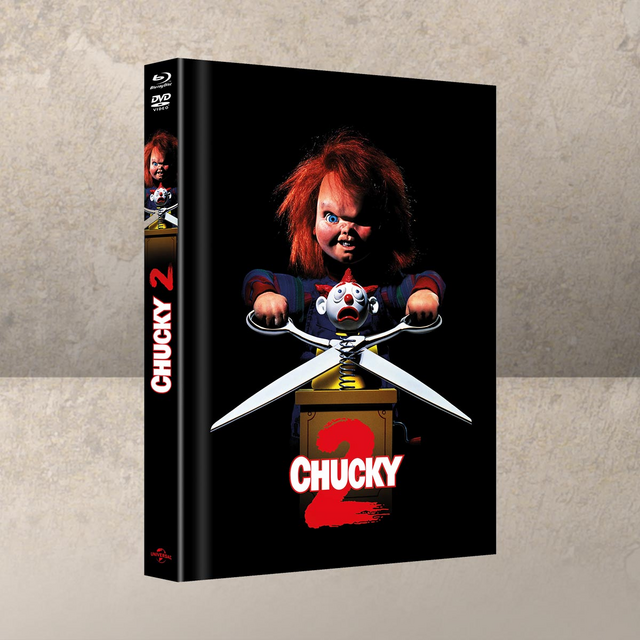 Chucky 2 Büste inkl. limitiertem Mediabook (DVD + Blu-ray), neu - 3